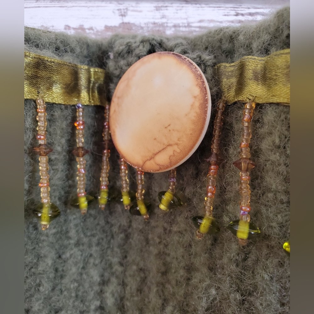 OOAK Wool Felted Crossbody Bag - Picture 3 of 13
